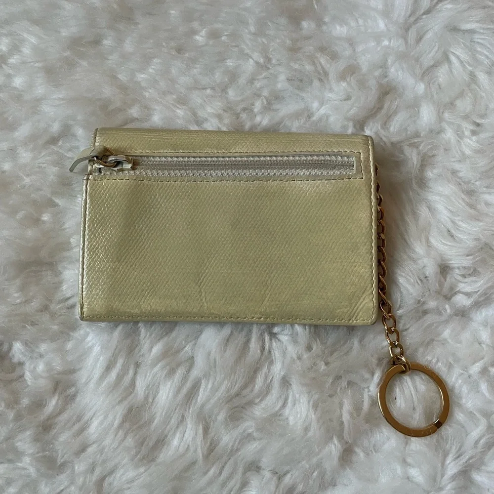 CHANEL🌸 CARD CASE WITH KEY RING✨VINTAGE